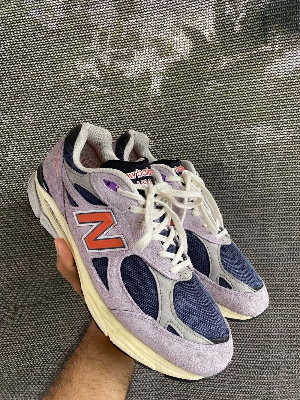 New Balance Made in USA 990v3 Teddy Santis Raw Amethyst - Picture 3 of 9